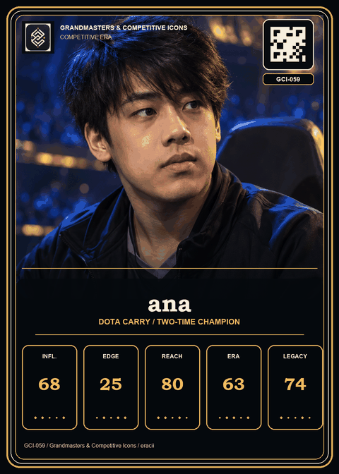 ana individual eracii card front.