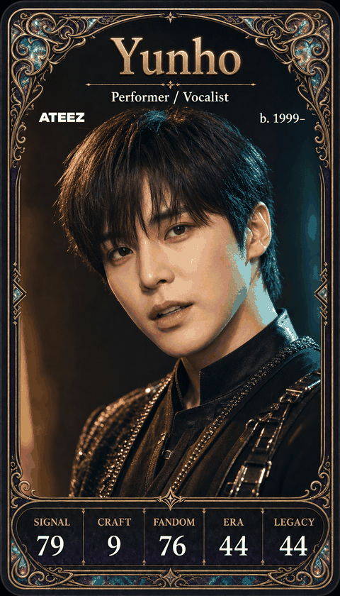 Yunho card preview.