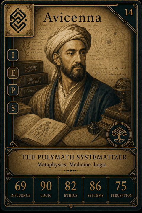 Avicenna card preview.