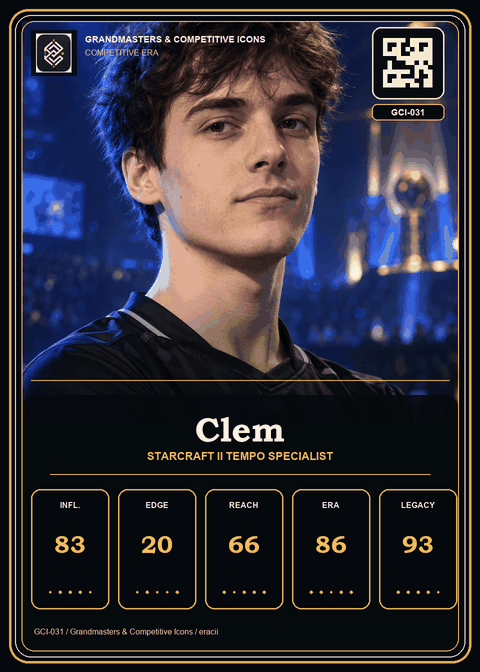 Clem individual eracii card front.