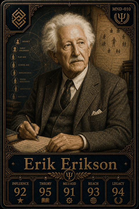 Erik Erikson card preview.