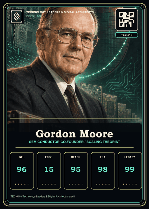 Gordon Moore individual eracii card front.