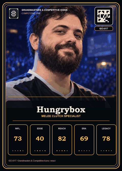 Hungrybox individual eracii card front.