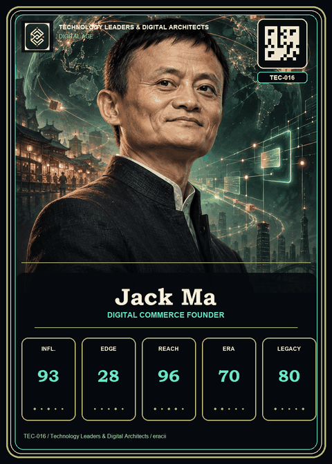 Jack Ma individual eracii card front.