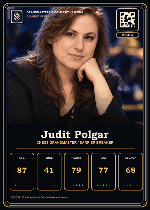 Judit Polgar individual eracii card front.