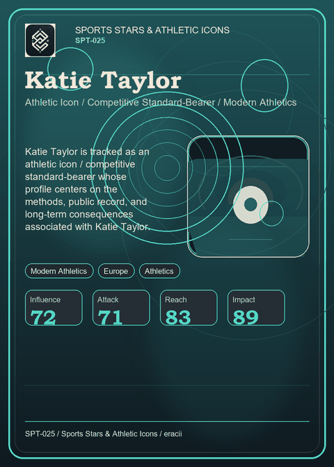 Katie Taylor individual eracii card front.