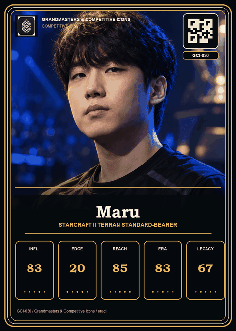 Maru individual eracii card front.