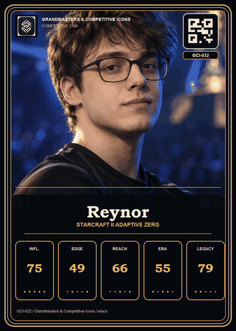 Reynor individual eracii card front.