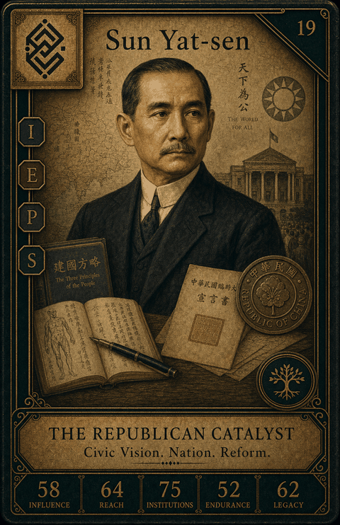 Sun Yat-sen card preview.