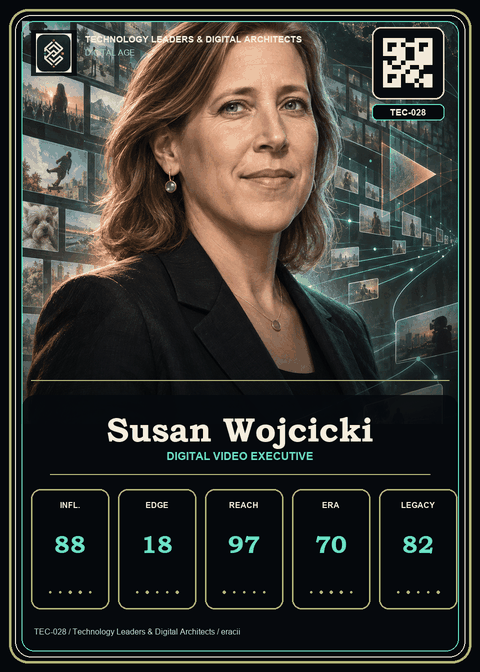 Susan Wojcicki individual eracii card front.