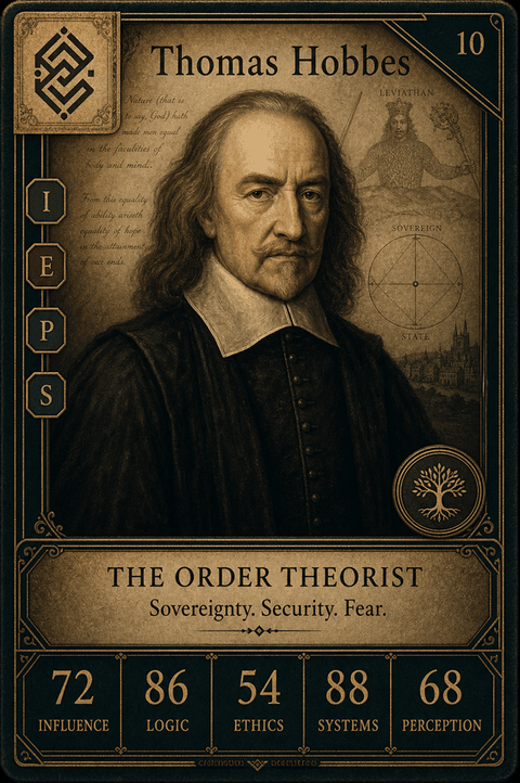 Thomas Hobbes card preview.