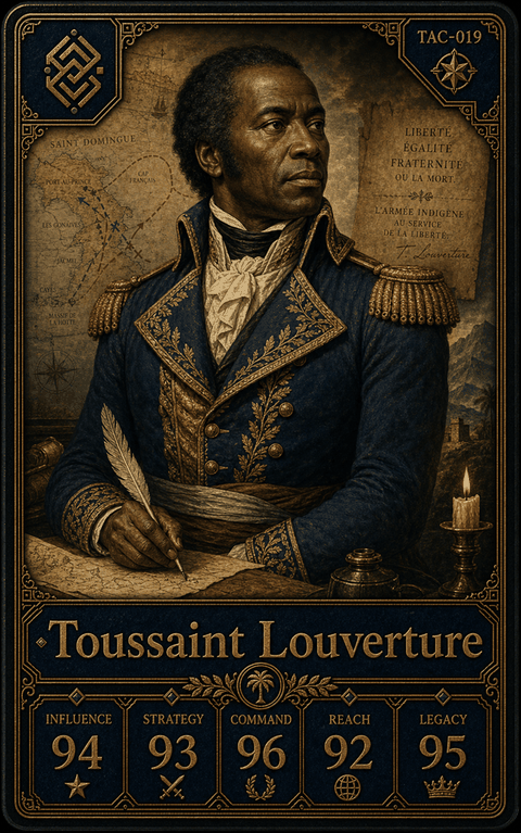 Toussaint Louverture card preview.