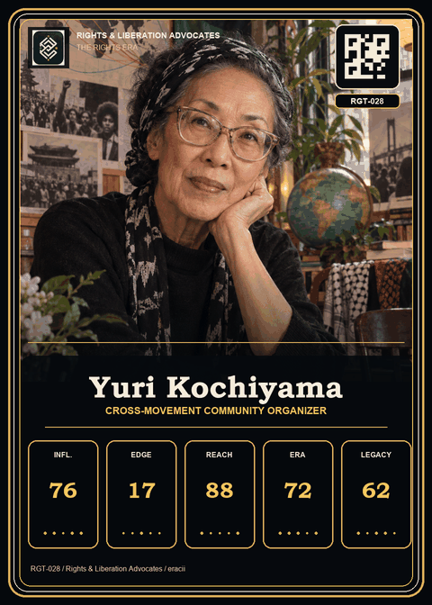 Yuri Kochiyama individual eracii card front.